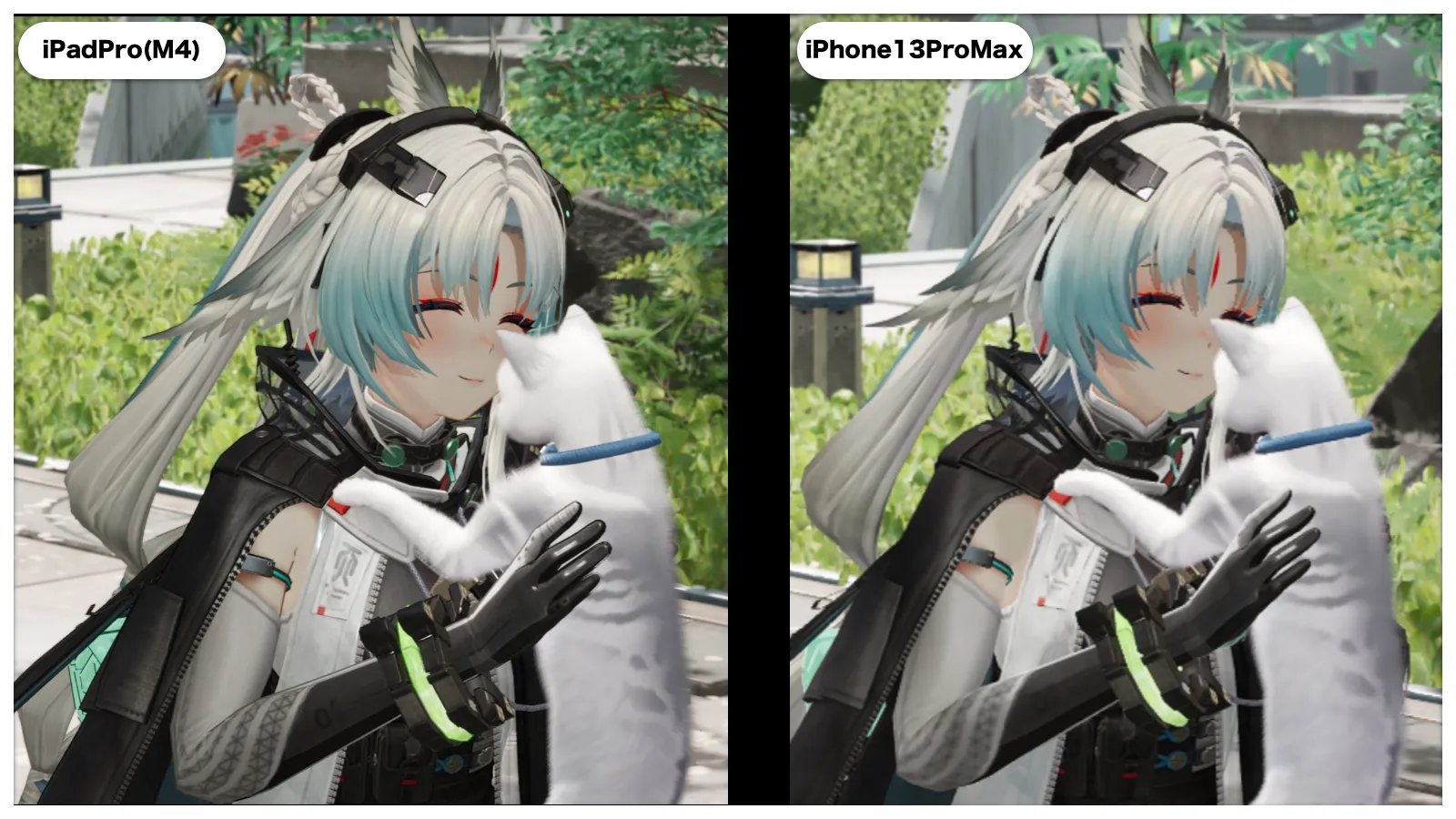 【Endfield】iPadPro(M4)とiPhone13ProMaxでの画質比較