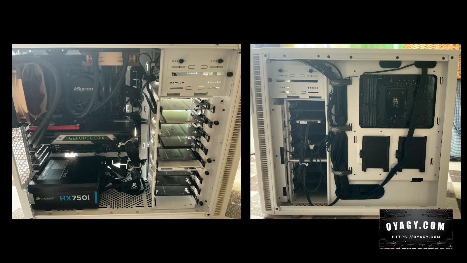 【PC】サイコムのゲーミングPCの配線