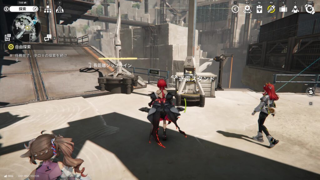 【Endfield】四号谷地：アブリー採石場のジップラインの場所１