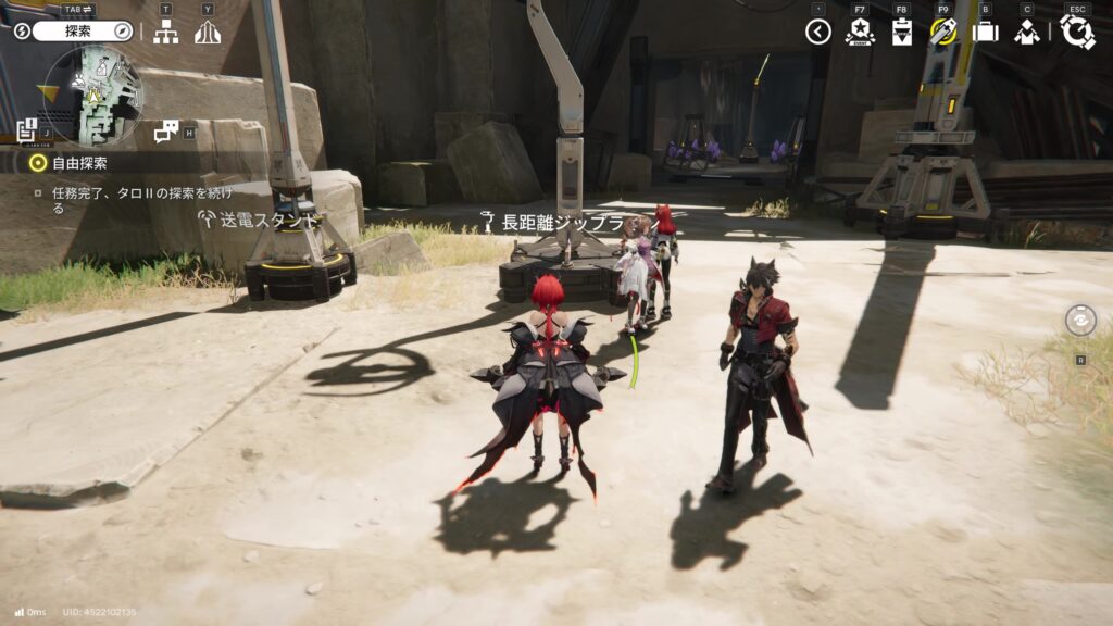 【Endfield】四号谷地：アブリー採石場のジップラインの場所７