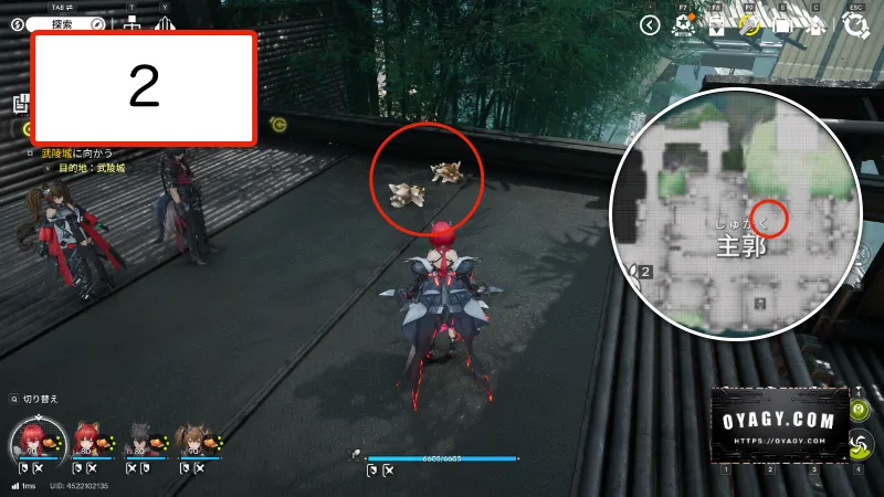 【Endfield】清波砦の干からびた貯水オリジムシの場所2か所目