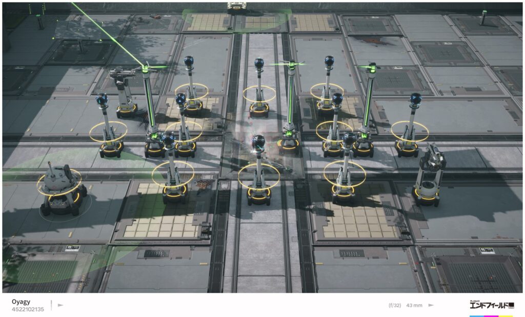 【Endfield】超域活性点（武陵）の戦闘設備配置例