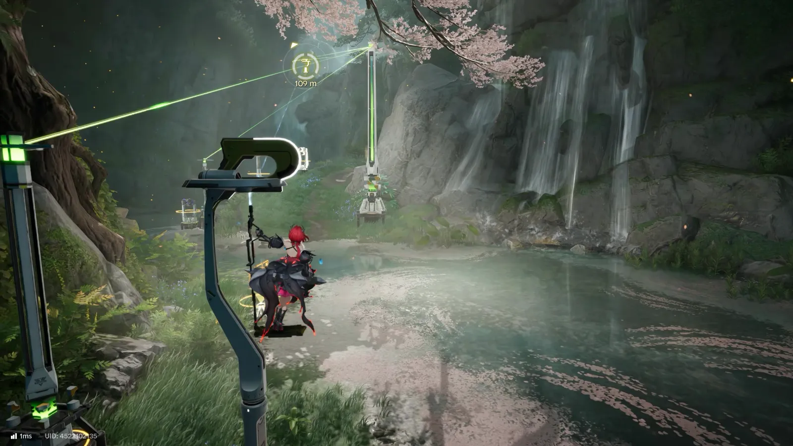 【Endfield】ジップライン配置（景玉谷）