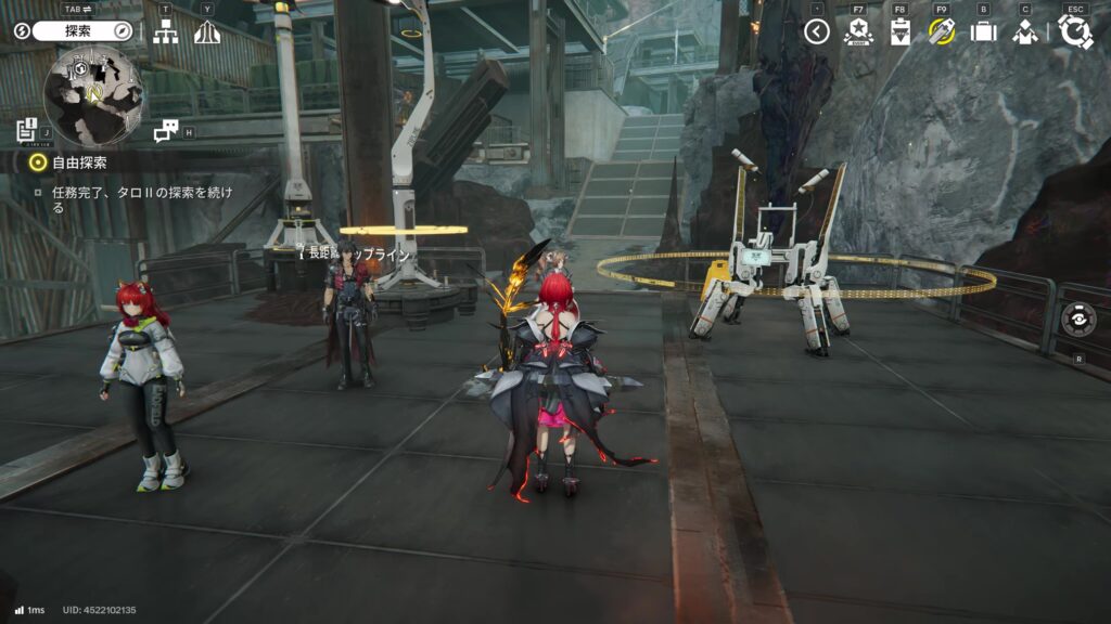 【Endfield】四号谷地：鉱山エリアのジップラインの場所１