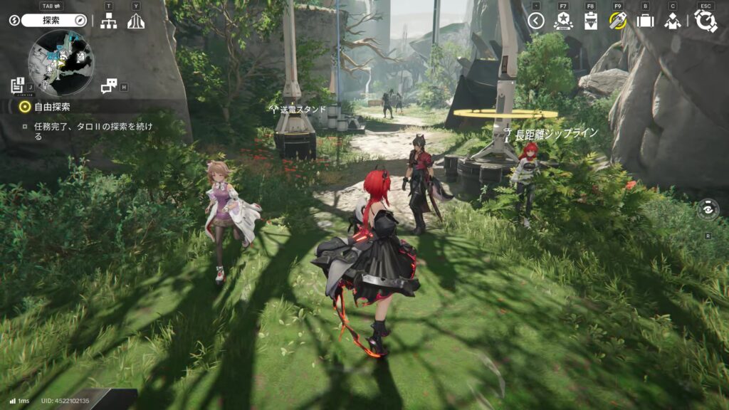 【Endfield】四号谷地：谷地通路のジップラインの場所５